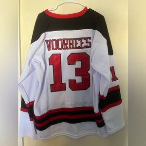 Hockey Mask embroidered Jason movie promo Jersey
